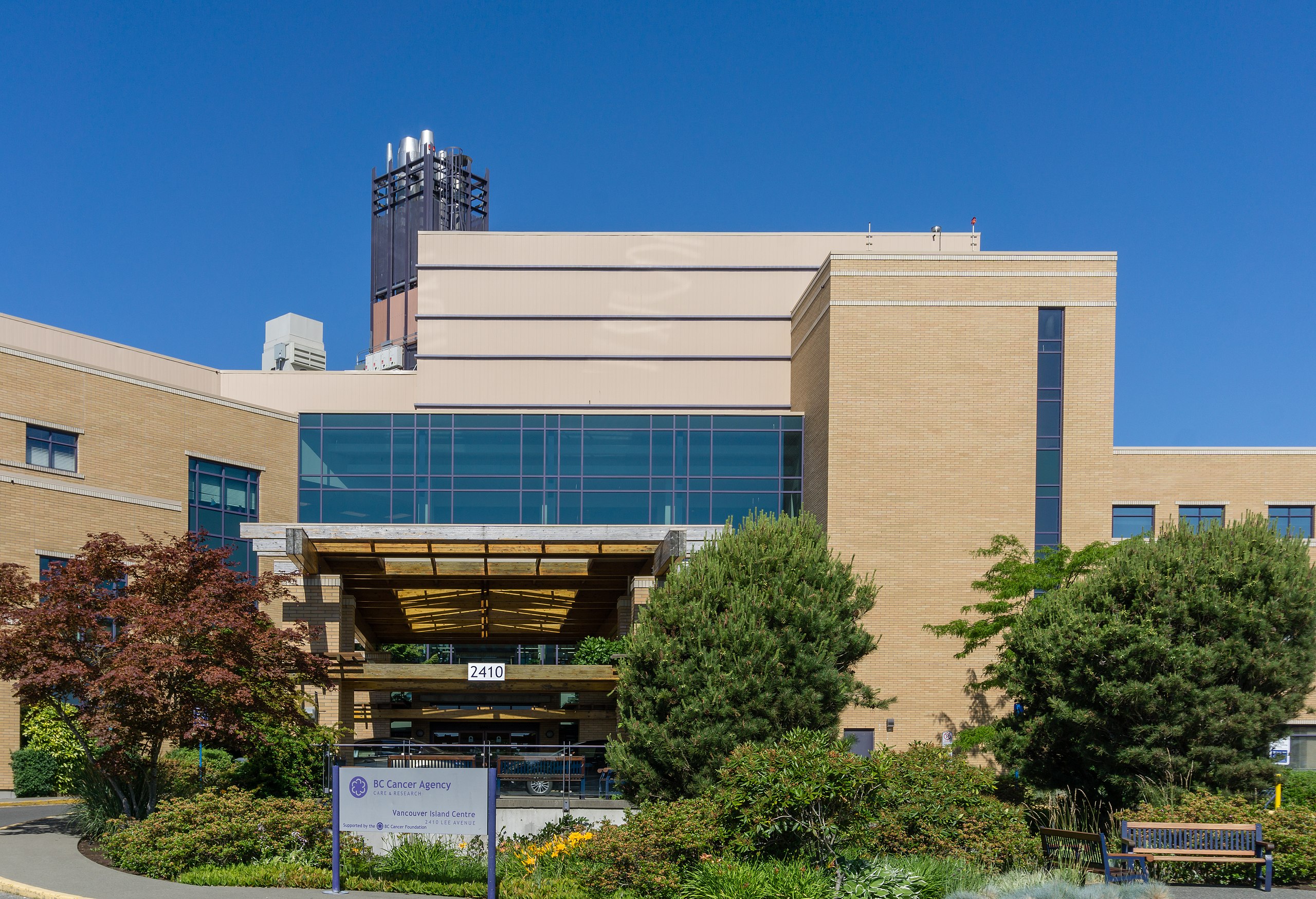 Photograph of the Vancouver Island Center Royal Jubilee Hospital in Victoria BC, Canada
